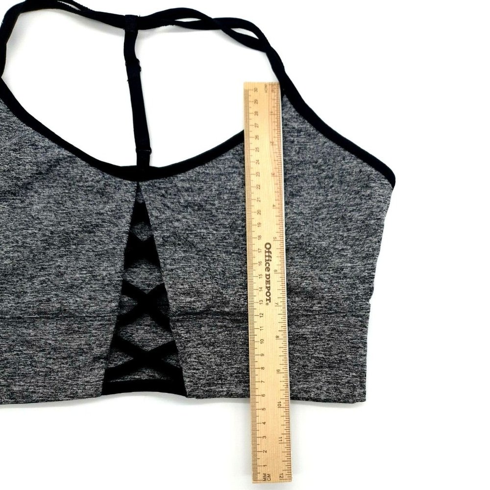 Unbranded Sports Bra Womens Stretch Open Front Laces 32" Bustline Adjustable - Picture 4 of 6